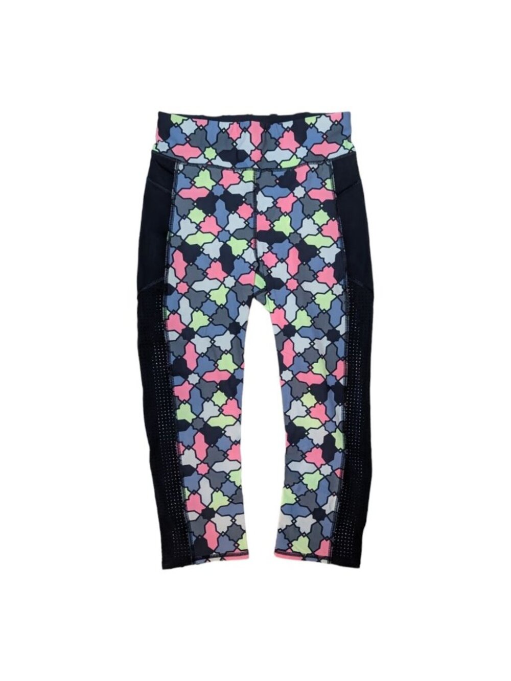 Sweaty Betty Zero Gravity Crop Leggings Tile Print Small - Picture 2 of 4